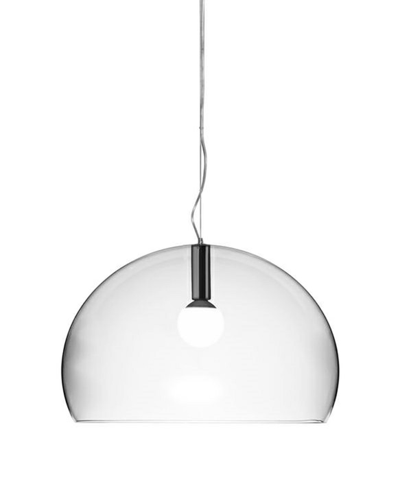 Image of Big Fl/y Pendelleuchte Kristall - Kartell bei Lampenmeister.ch